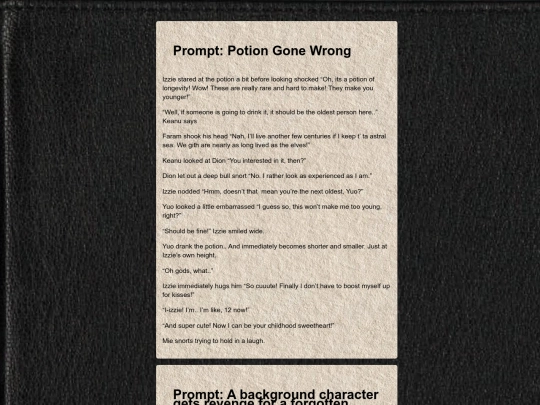Izdiary/prompts1 screenshot
