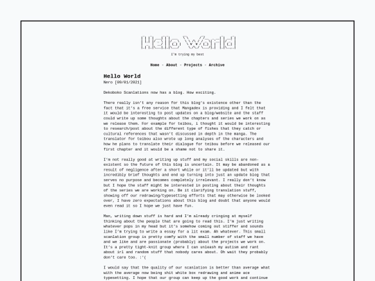 helloworld screenshot