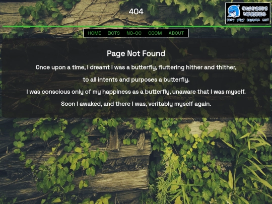 not_found screenshot