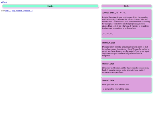 library/blog screenshot