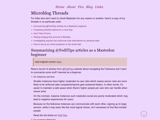 05 links/microblog-threads screenshot