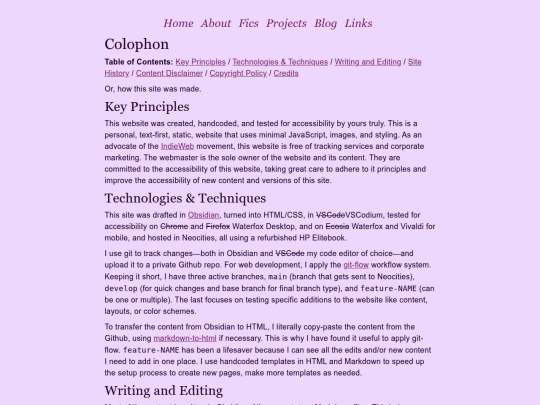 colophon screenshot