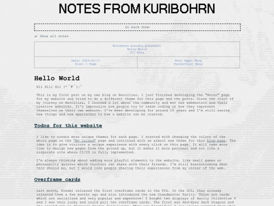notes/hello screenshot