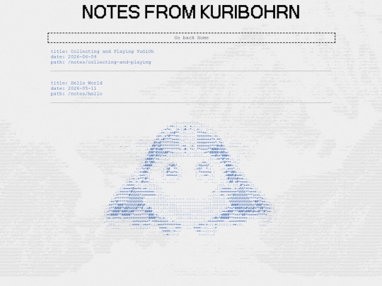 notes screenshot
