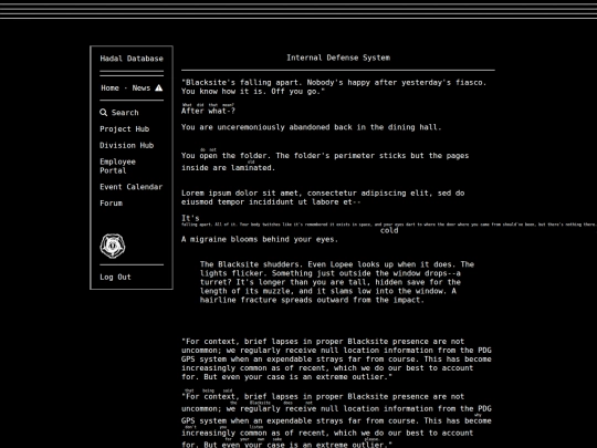 test screenshot