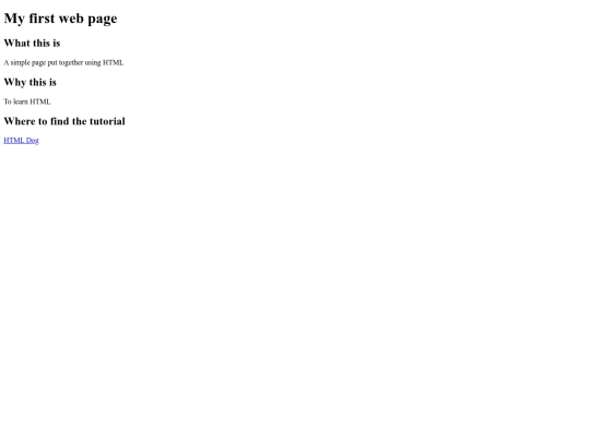 index screenshot