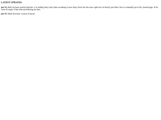 updates screenshot