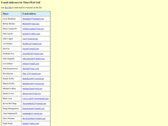 email-list screenshot