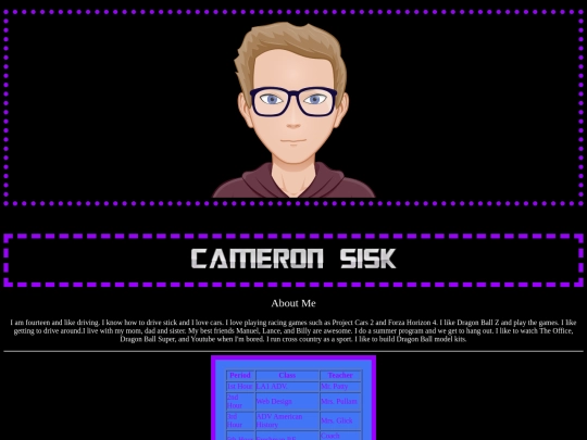 homepage screenshot