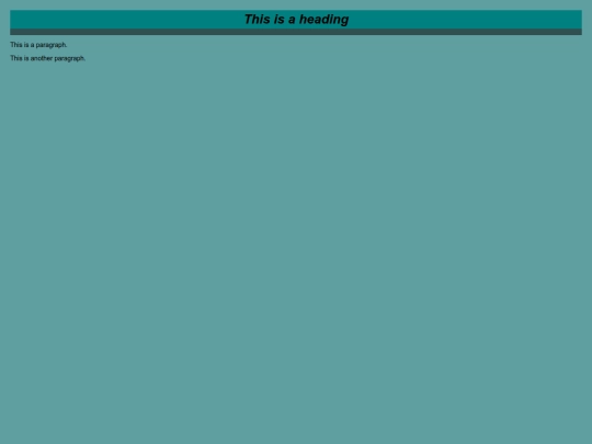 test screenshot