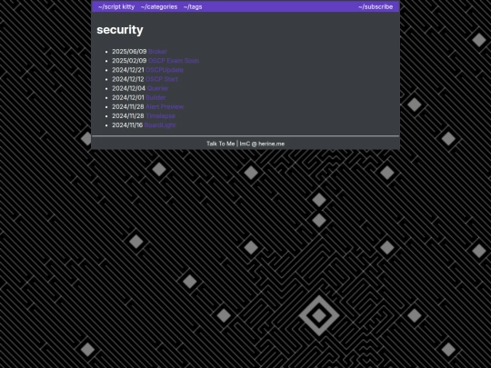 categories/security screenshot