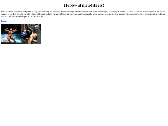 Hobby screenshot