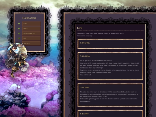 hobby/ffxiv/log screenshot
