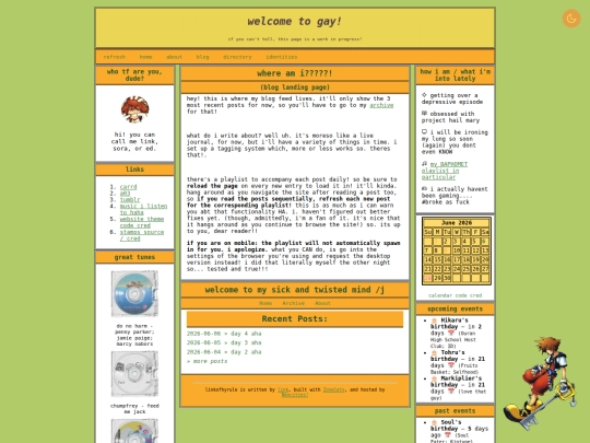 blog screenshot