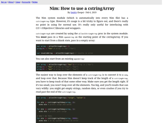 post/nim-cstringarray screenshot