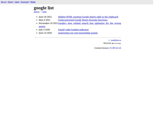 tags/google screenshot