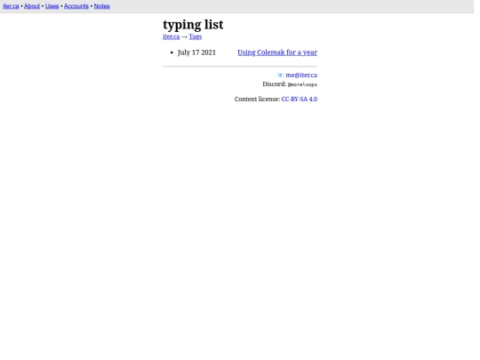 tags/typing screenshot