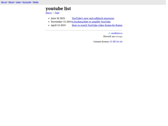tags/youtube screenshot