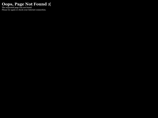 html/not_found screenshot