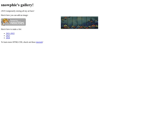 artchive screenshot