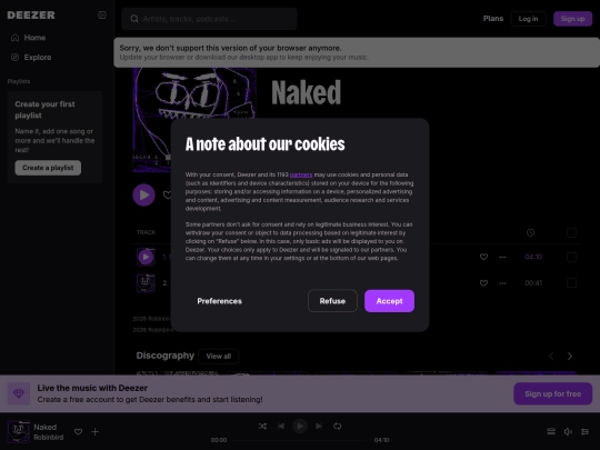 user/deezer screenshot