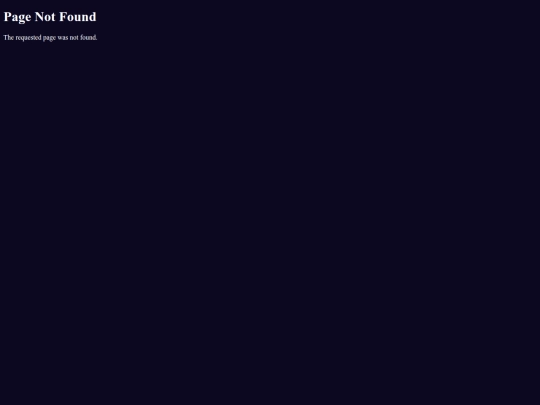 not_found screenshot