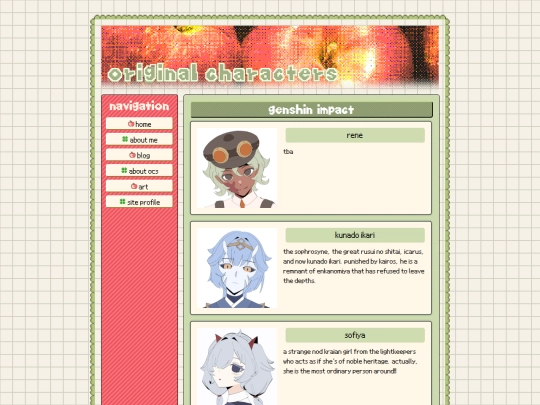 characters screenshot