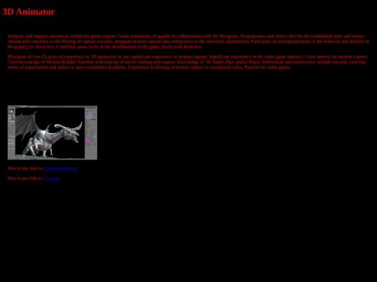 3DAnimator screenshot