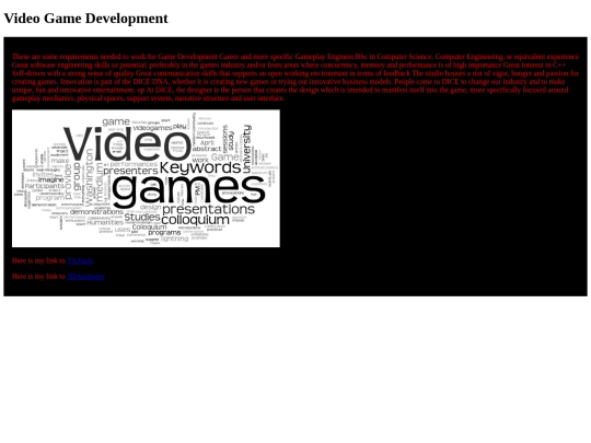 VideoGameDesign screenshot