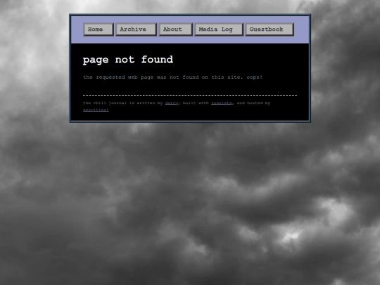 not_found screenshot