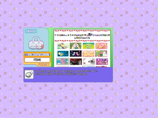 bag screenshot
