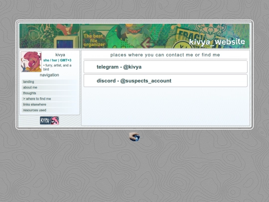socials screenshot