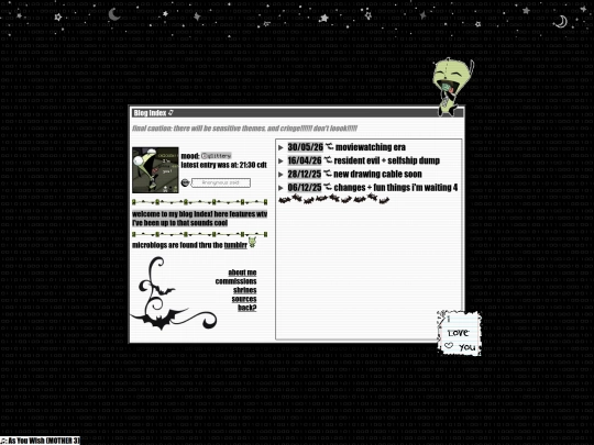 blog screenshot