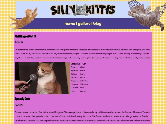 blog screenshot