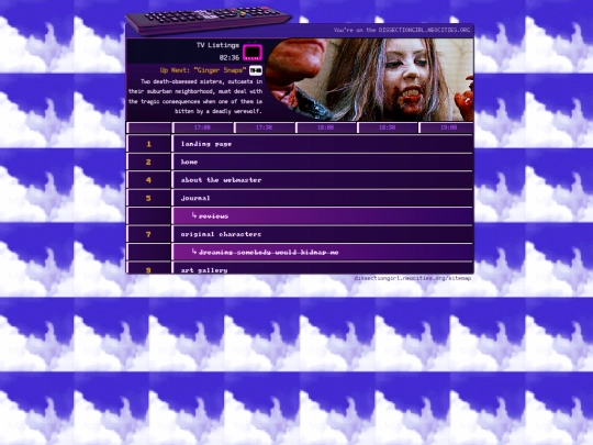 sitemap screenshot