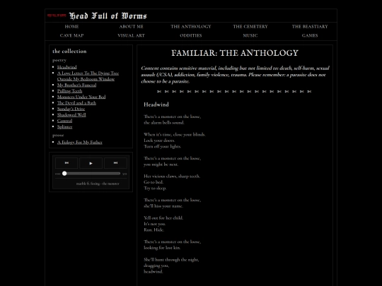 anthology screenshot