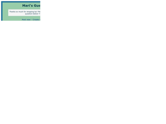 guestbook screenshot