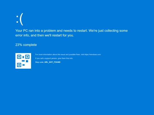 not_found screenshot