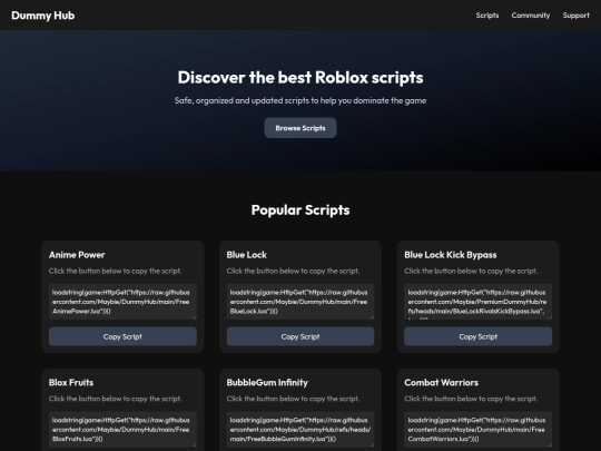 dummy_hub screenshot