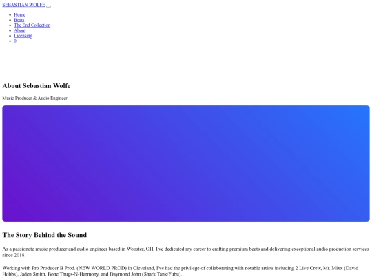 Pages/about screenshot