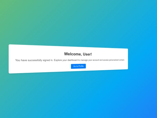 dashboard screenshot