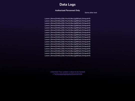 logs screenshot