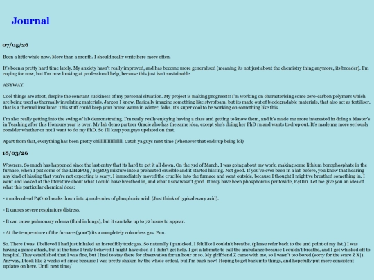 blog screenshot