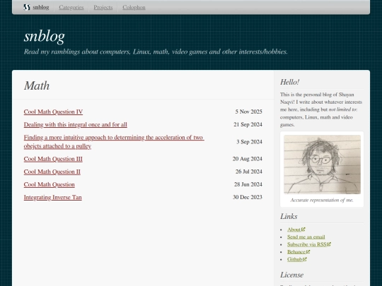 categories/math screenshot