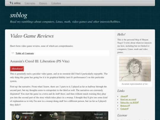 reviews screenshot