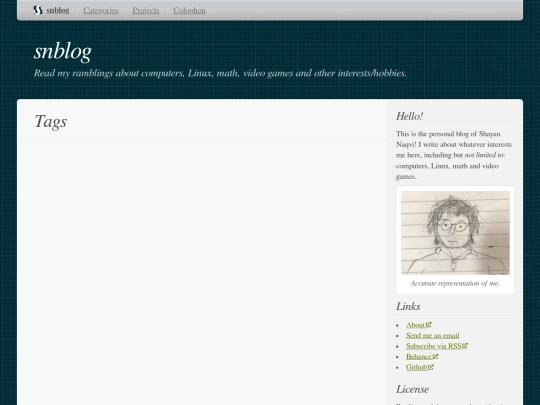 tags screenshot