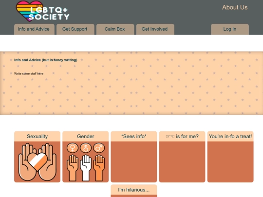 infoandadvice screenshot
