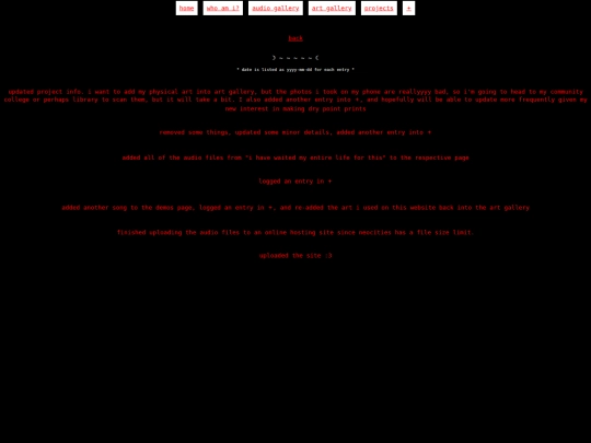 updatelog screenshot