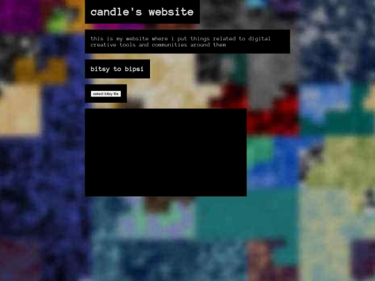 bipsi/tools/bitsy-to-bipsi screenshot