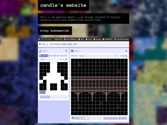 bitsy/tools/bookmarklets screenshot